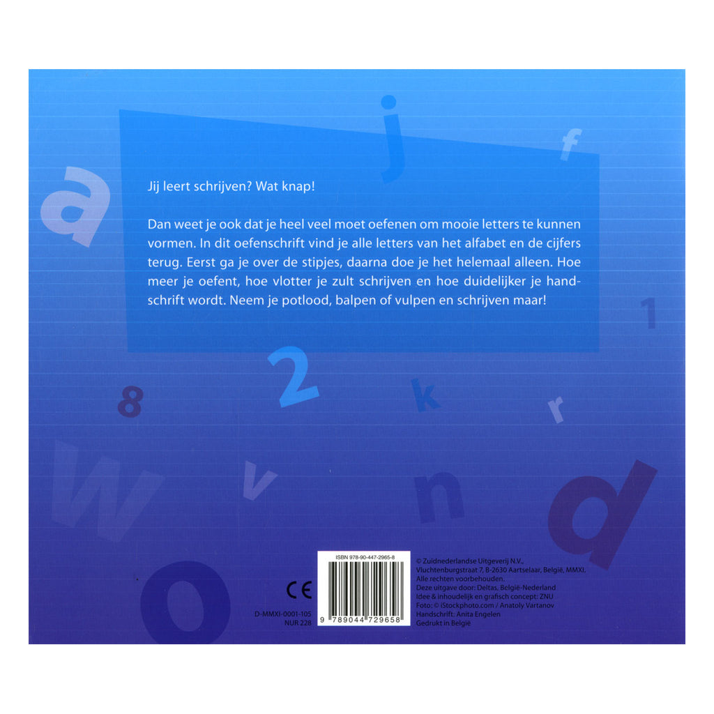 Deltas mijn oefenschrift schrijven 6-7 jaar