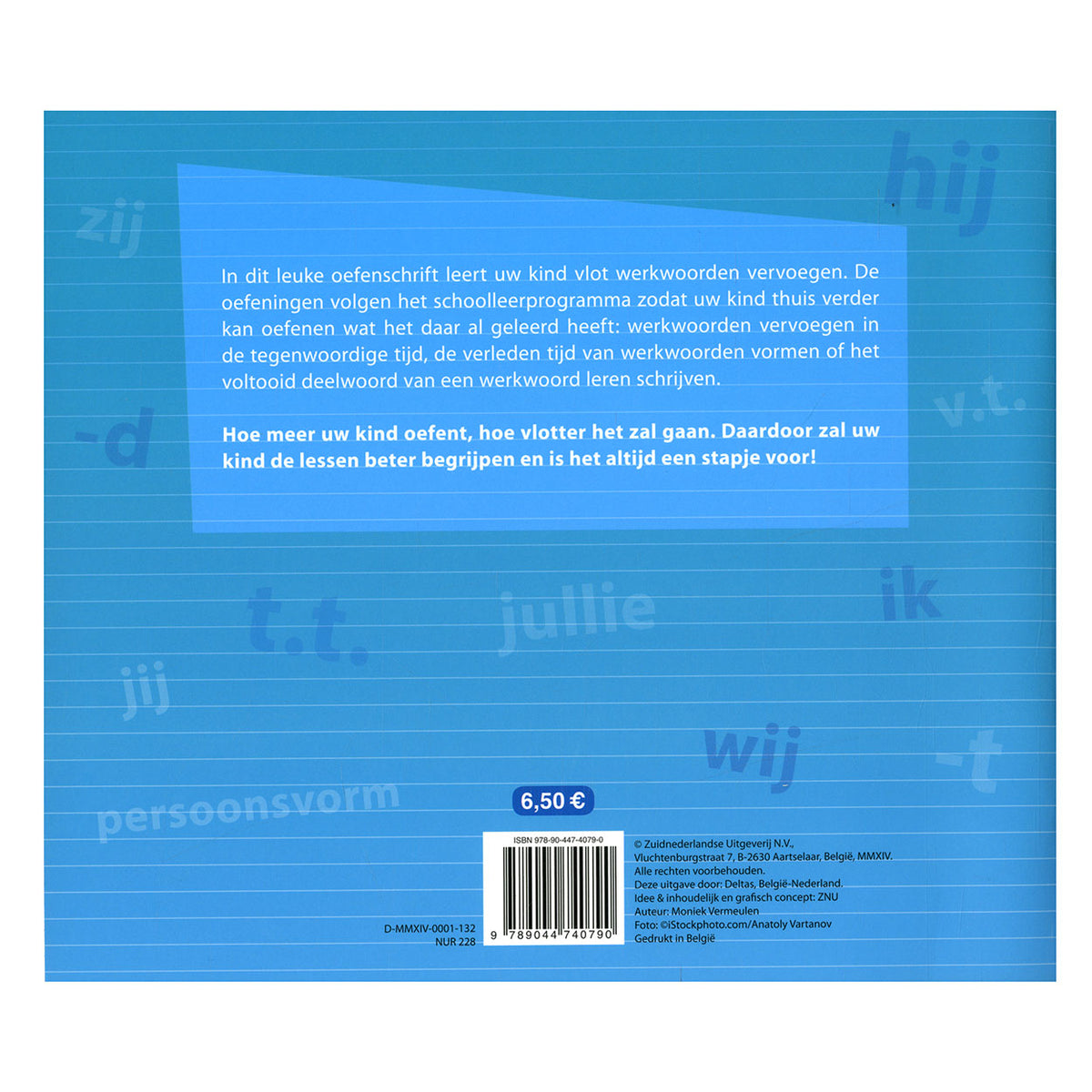 Deltas - Deltas Mijn oefenschrift werkwoorden - groep 7