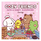 Deltas - Deltas Cozy friends cute & comfy kleurboek coco wyo