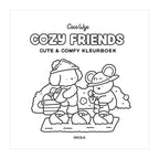 Deltas - Deltas Cozy friends cute & comfy kleurboek coco wyo