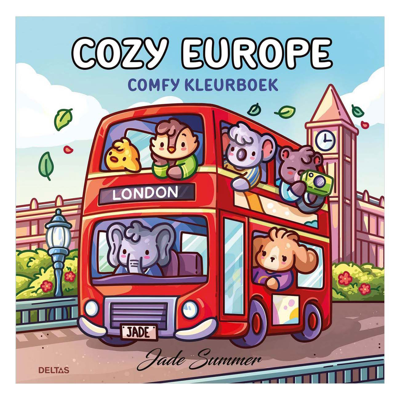 Deltas - Deltas Cozy europe - comfy kleurboek jade summer