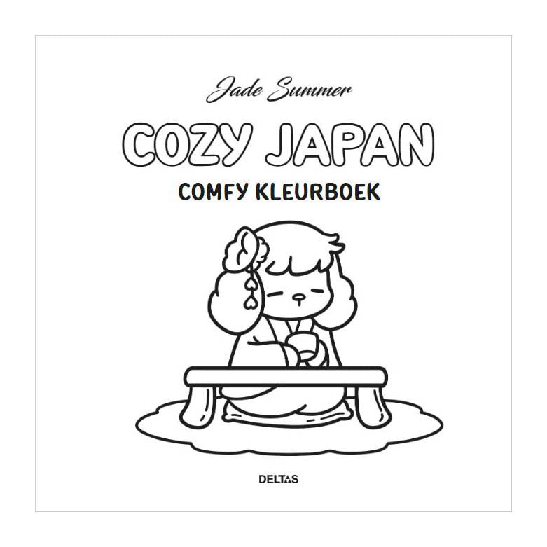 Deltas - Deltas Cozy japan - comfy kleurboek jade summer