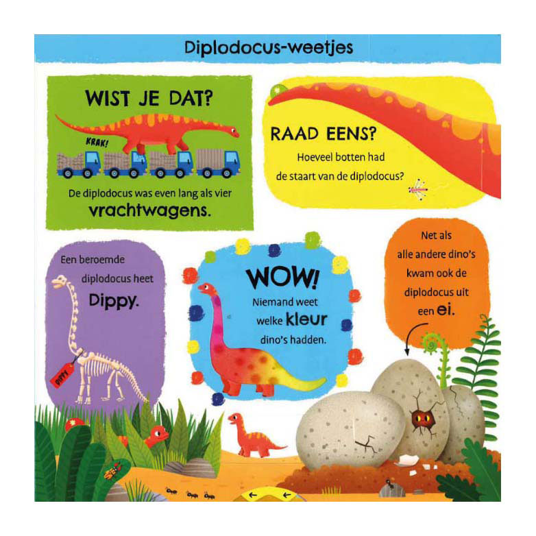 Deltas - Deltas Mijn eerste weetjesboek bij de dino's