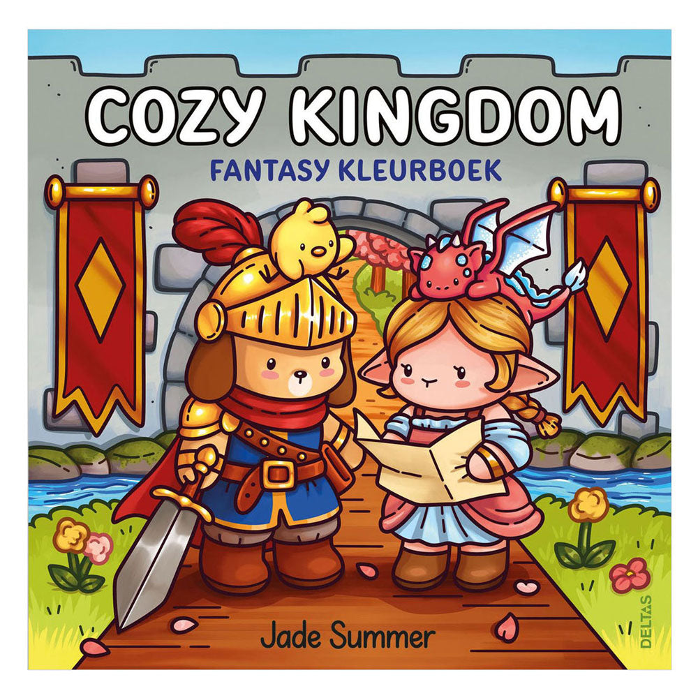 Deltas - Deltas Cozy kingdom - fantasy kleurboek jade summer
