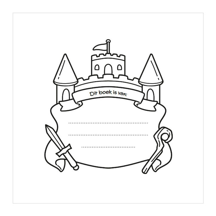 Deltas - Deltas Cozy kingdom - fantasy kleurboek jade summer