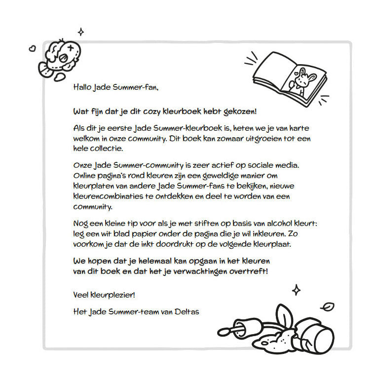 Deltas - Deltas Cat crimes - cozy kleurboek jade summer