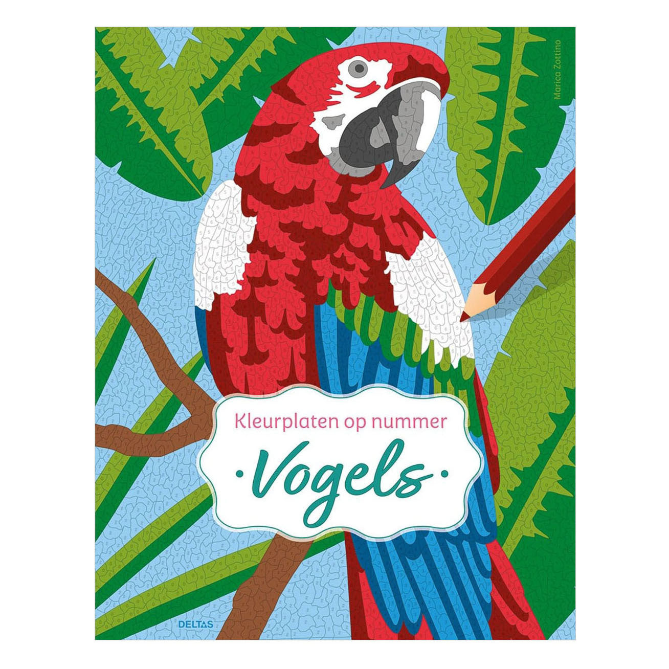Deltas - Deltas Vogels - kleurplaten op nummer