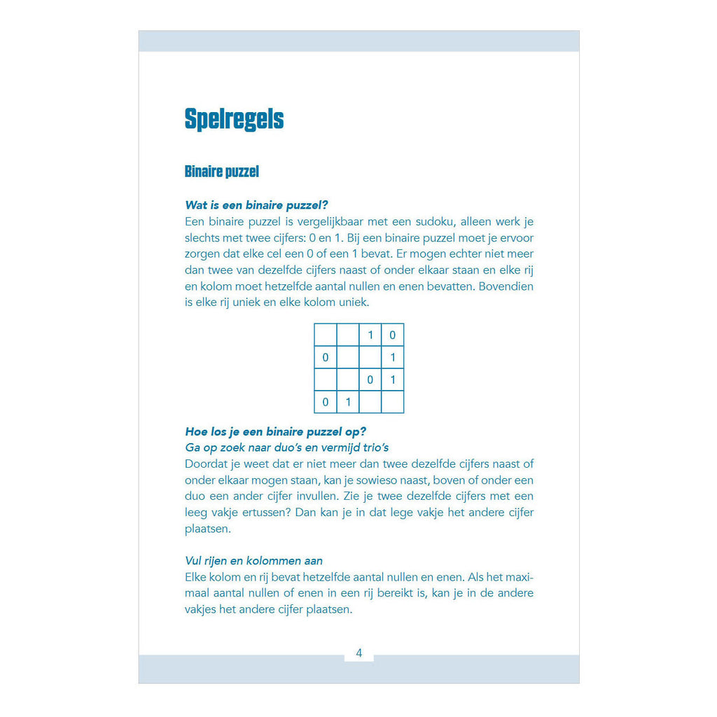 Deltas - Deltas brain boosters - cijferpuzzels