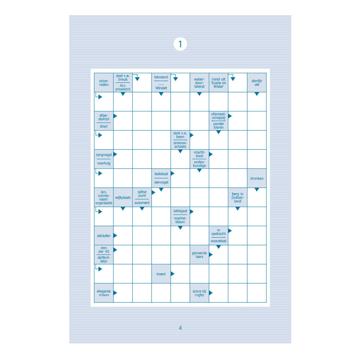 Deltas - Deltas brain boosters - zweedse puzzels