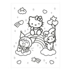 Deltas - Deltas Hello kitty and friends super color parade kleurboek