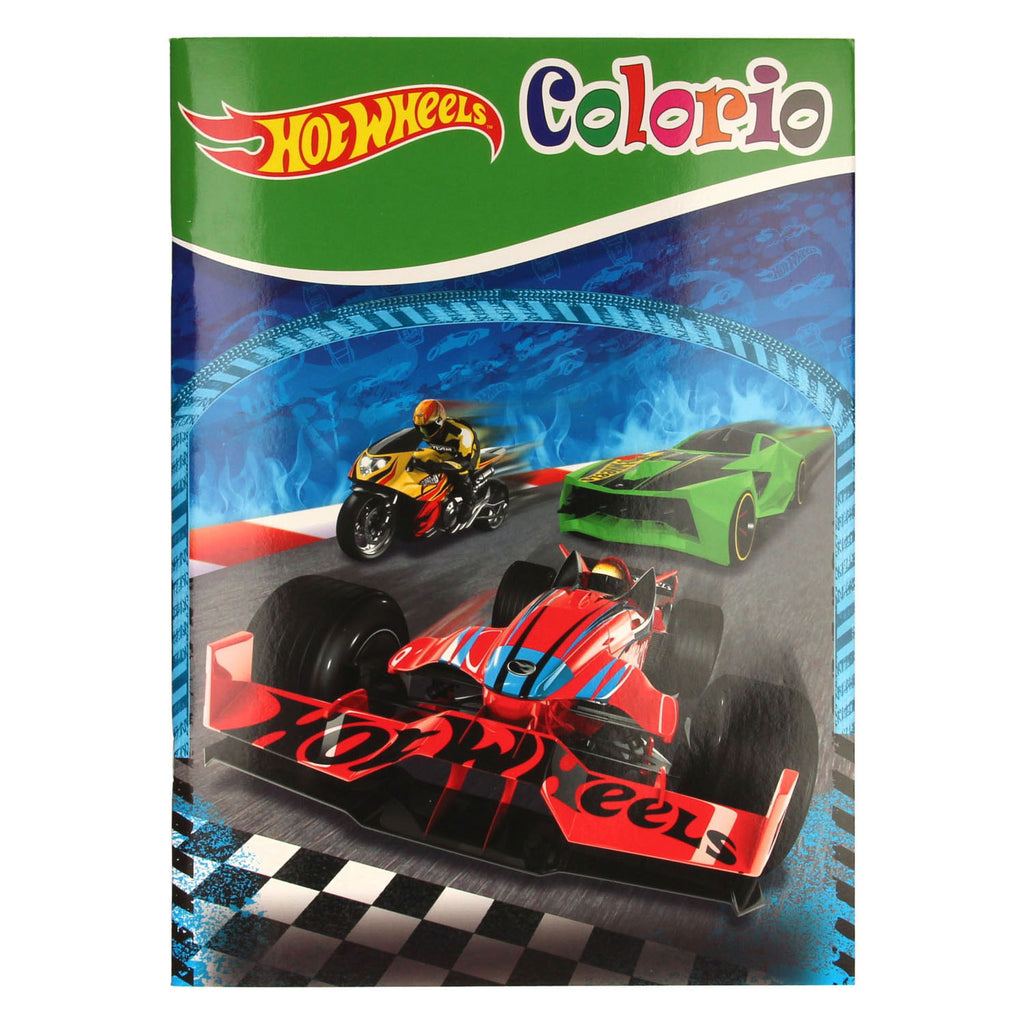 Hot Wheels - colorio kleurboek