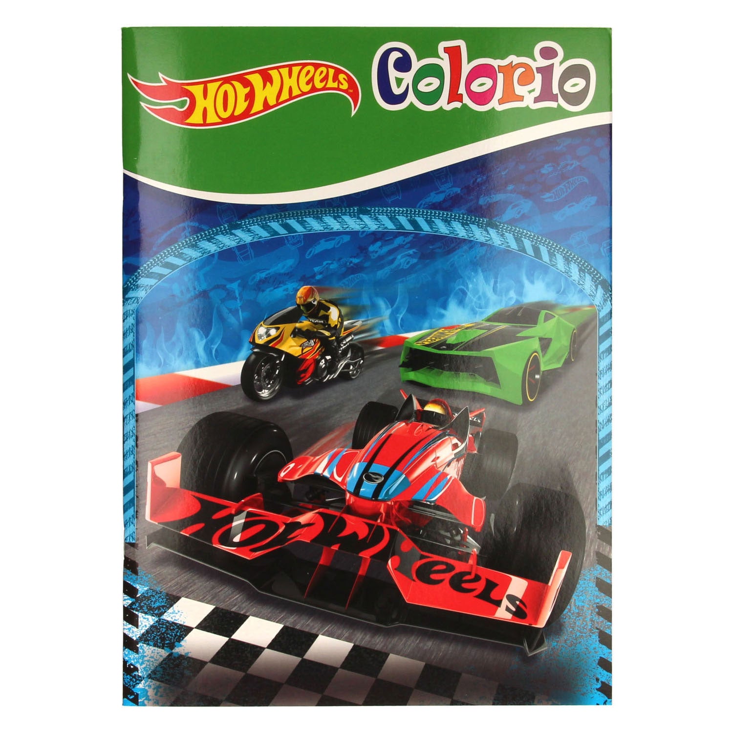 Hot Wheels - colorio kleurboek