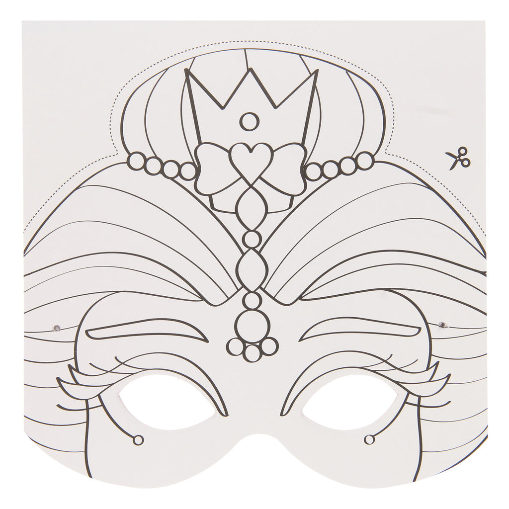 Wins holland maskers maken knutselboek - eenhoorn en prinses