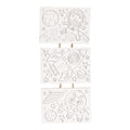 Wins holland canvas schilderset ruimte, set van 3 stuks