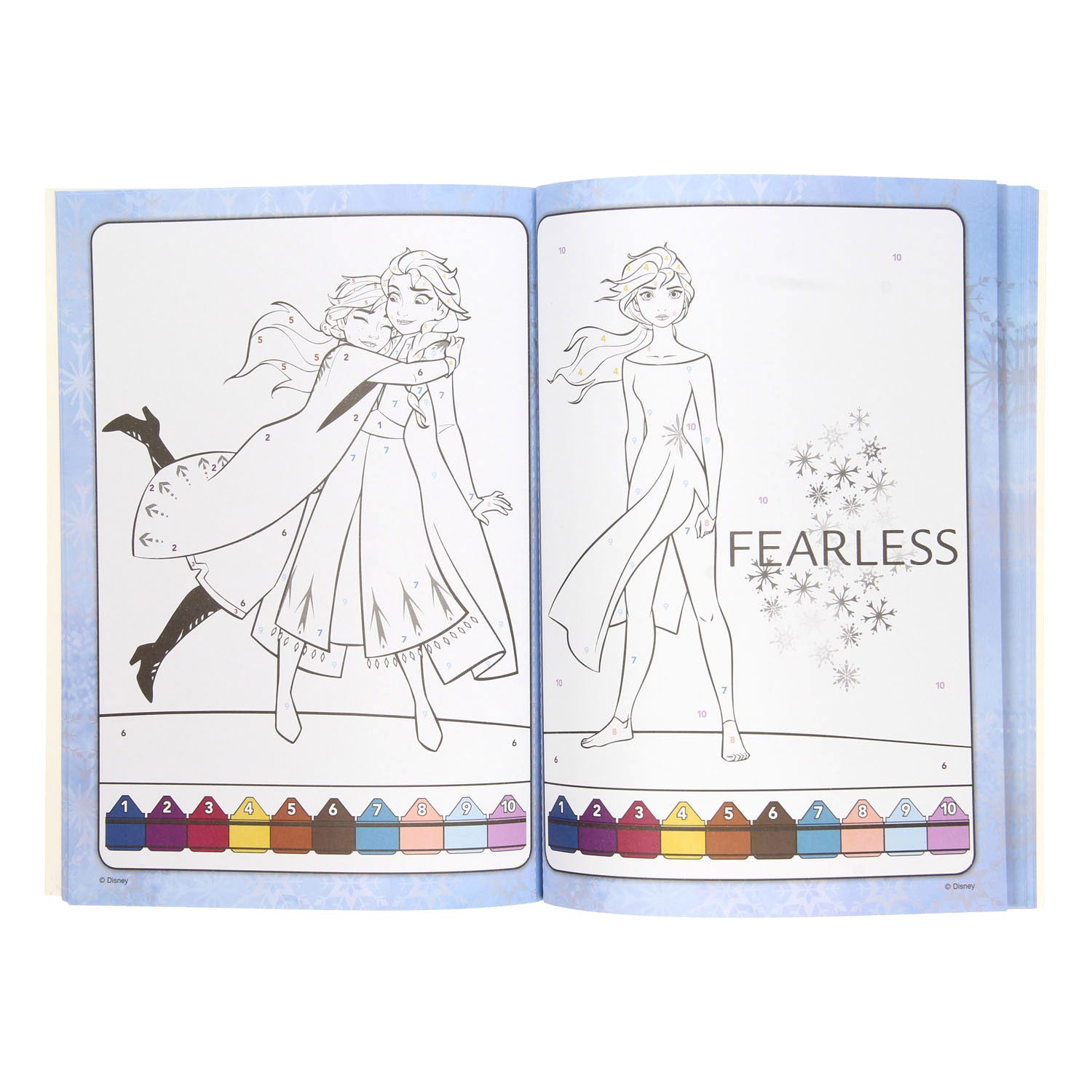 Boek Specials Nederland- Boek Specials NederlandKleuren op nummer - frozen