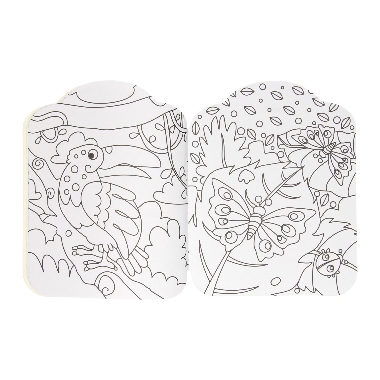 Wins holland fantastico kleuren stickerboek jungle