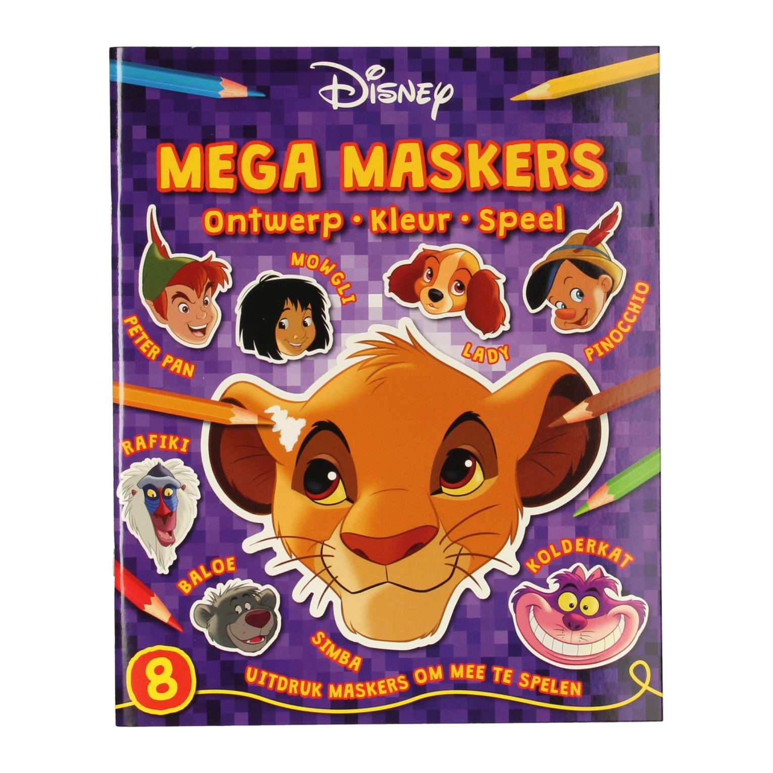 Boek specials nederland bv walt disney maskerboek disney