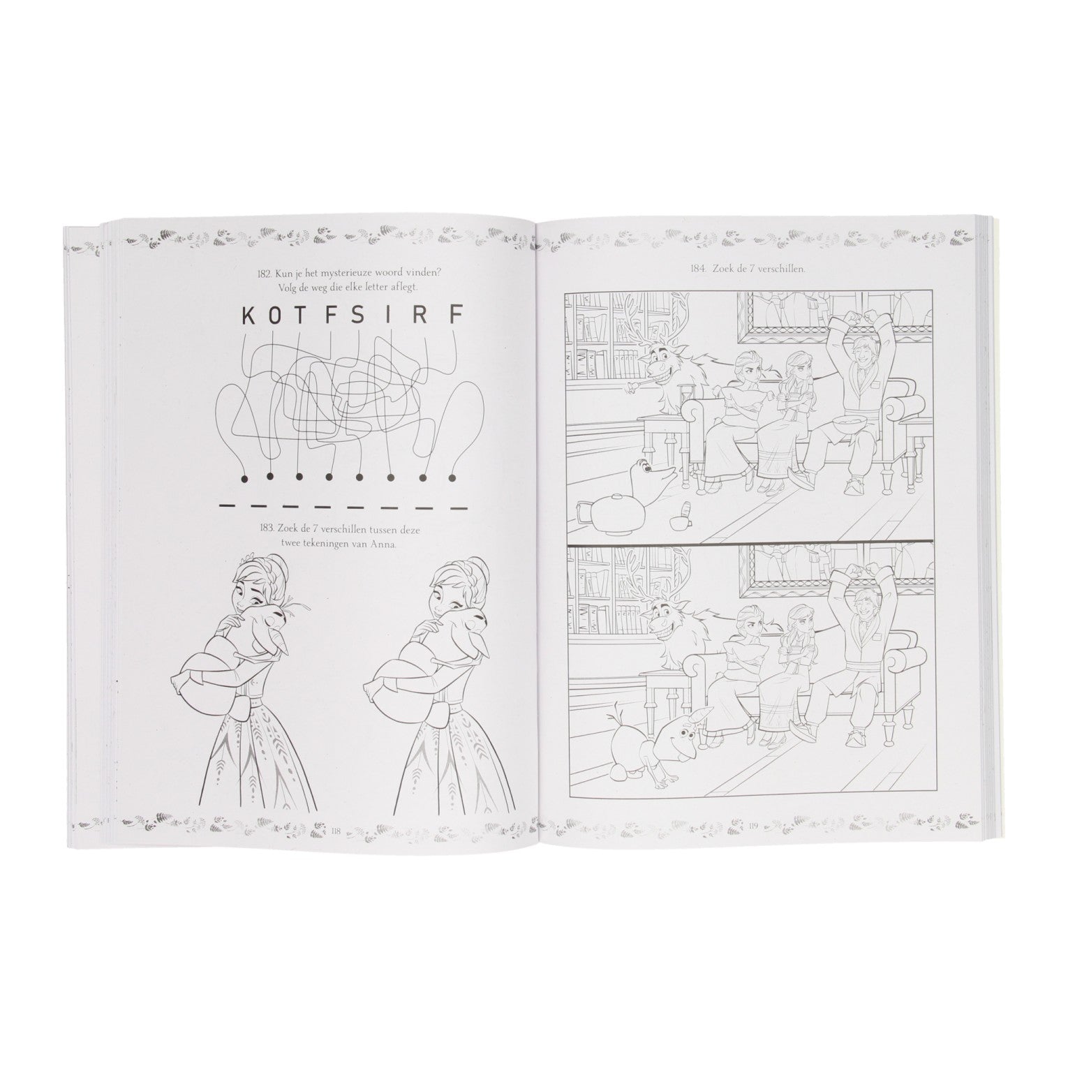 Disney frozen disney 365 spelletjesboek frozen