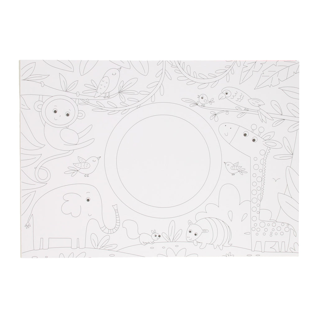 Wins holland placemat kleurboek - jungle