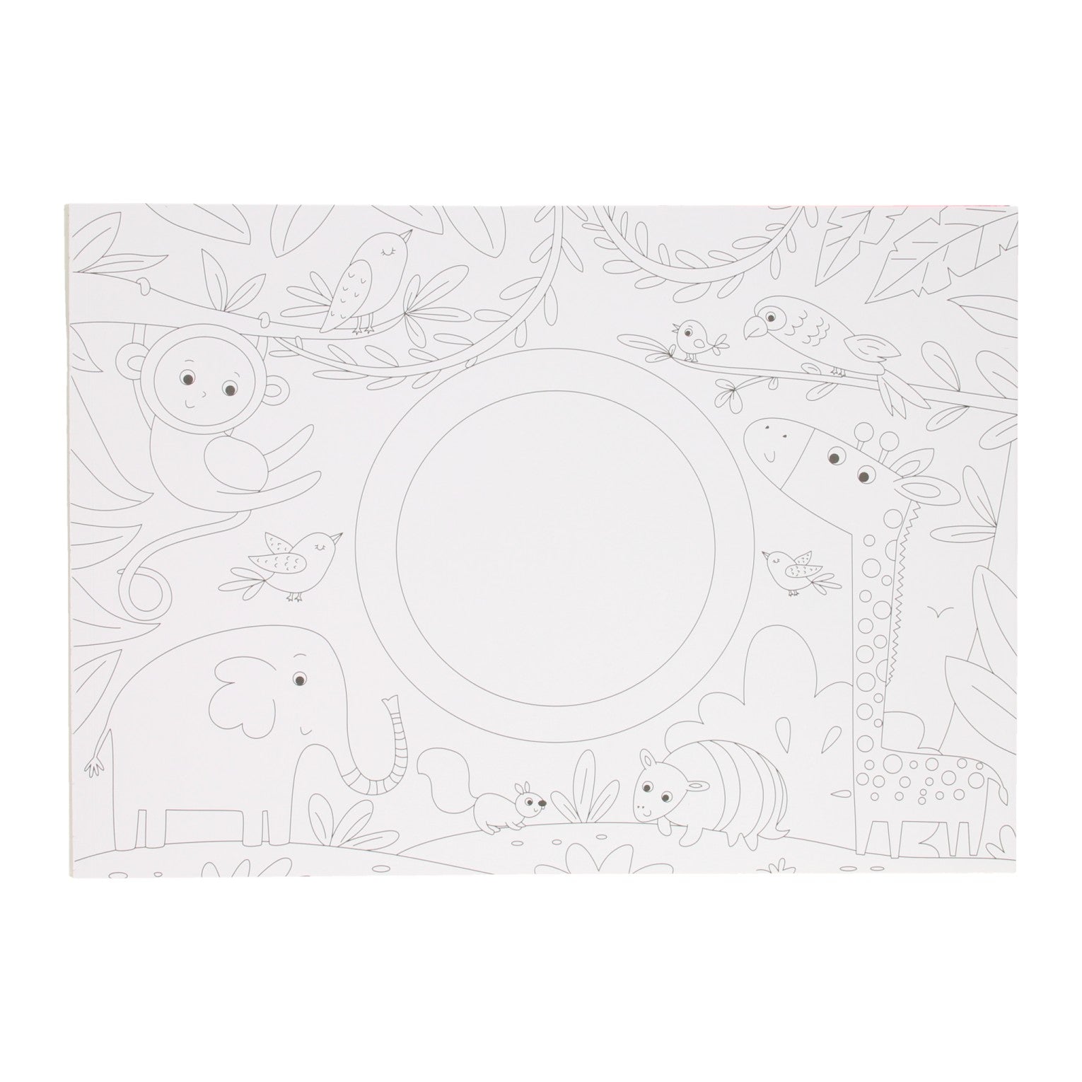 Wins holland placemat kleurboek - jungle