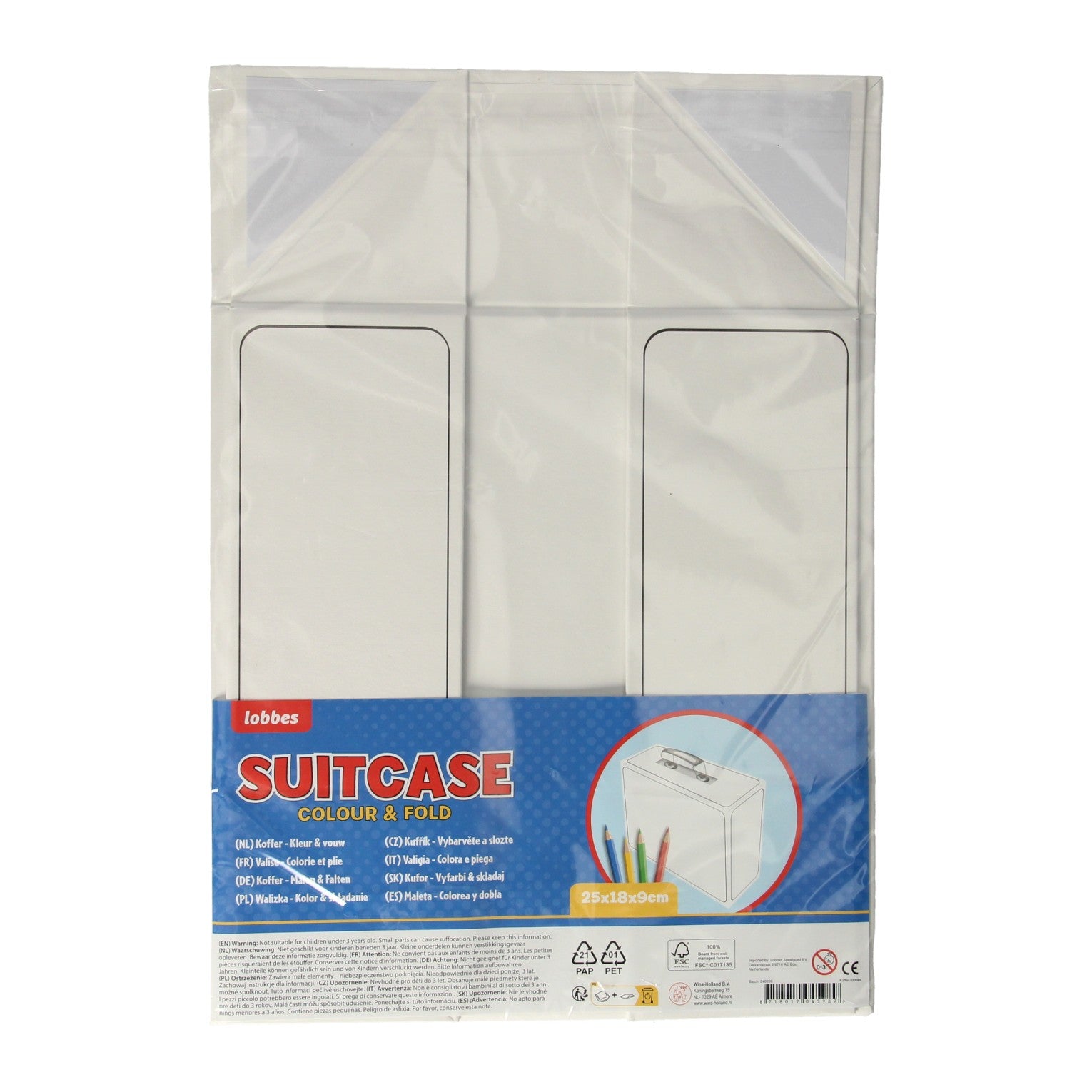 Wins Holland - Wins Holland Blanco versier koffertje
