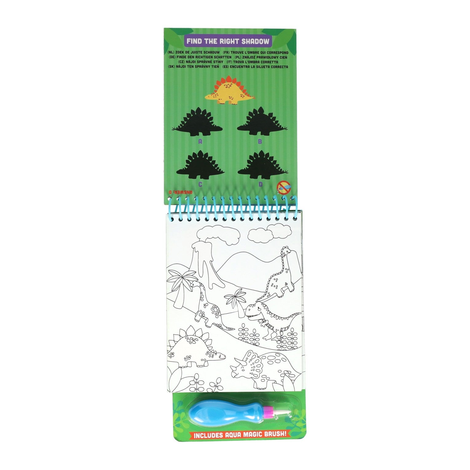 Water kleur en activiteitenboek