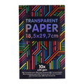Wins holland transparant papier gekleurd, 10st.