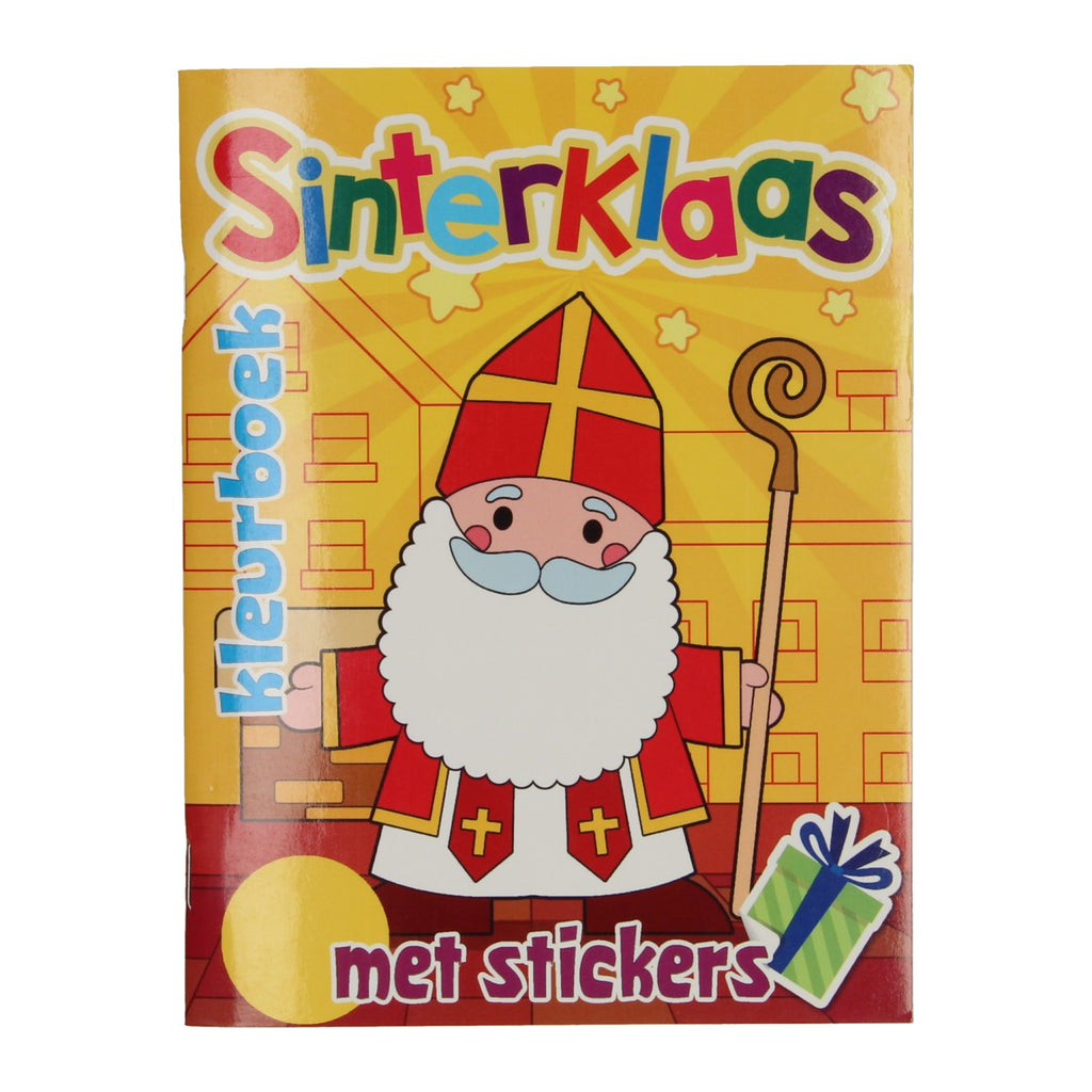 Boek Specials Nederland- Boek Specials NederlandSinterklaas kleurboek met stickers