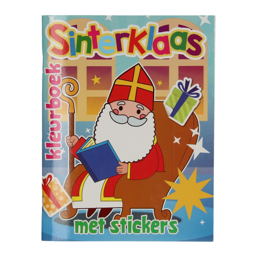 Boek Specials Nederland- Boek Specials NederlandSinterklaas kleurboek met stickers