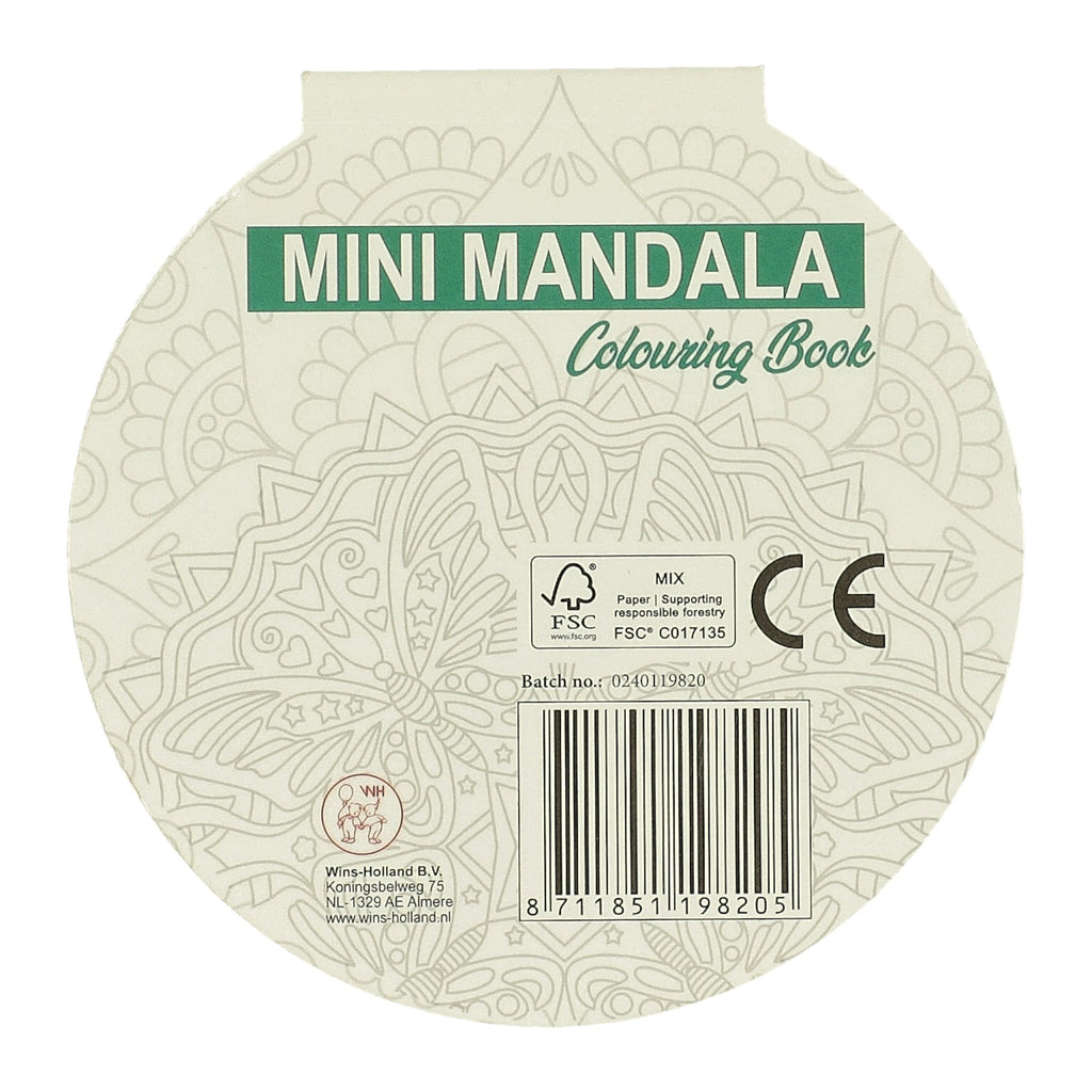 Wins Holland - Wins Holland Mini mandala kleurboek rond