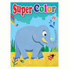 Boek specials nederland bv super color kleurboek, 192 pagina's
