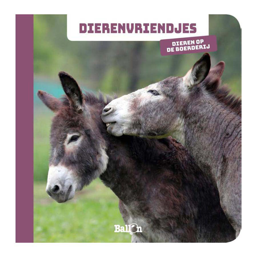 Wins Holland - Wins Holland Dierenvriendjes kartonboekje dieren op de boerderij