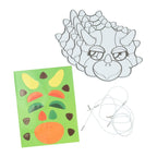 Wins Holland - Wins Holland Kleur je eigen masker dino - 4 maskers