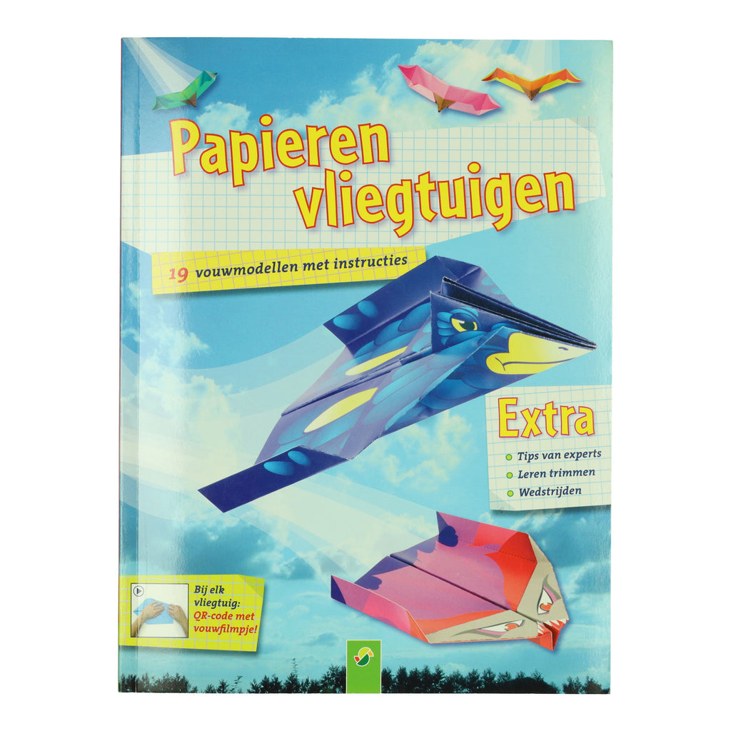 Wins Holland - Wins Holland Papieren vliegtuigen - 19 vouwmodellen