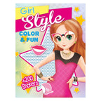Boek Specials Nederland- Boek Specials NederlandColor & fun girls kleurboek met 200 stickers