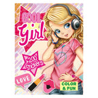 Boek Specials Nederland- Boek Specials NederlandColor & fun girls kleurboek met 200 stickers