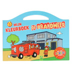 Wins Holland - Wins Holland Mijn kleurboek de brandweer - met stickers en 96 kleurplaten