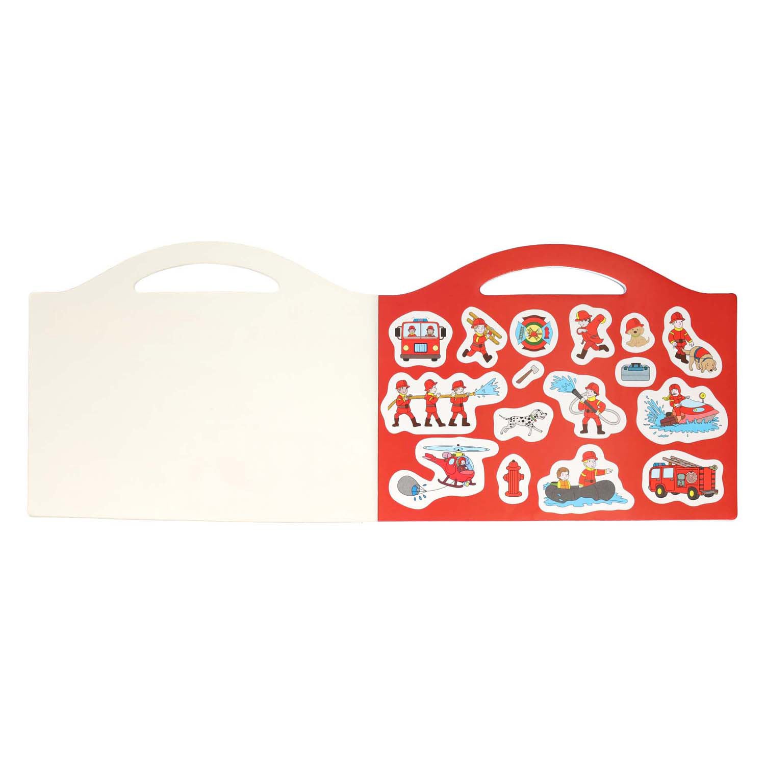 Wins Holland - Wins Holland Mijn kleurboek de brandweer - met stickers en 96 kleurplaten