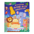 Wins Holland - Wins Holland Kartonboek met zaklamp dierentuin - 3jr.