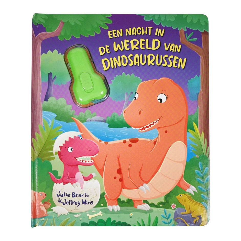 Wins Holland - Wins Holland Kartonboek met zaklamp dinosaurus - 3jr.