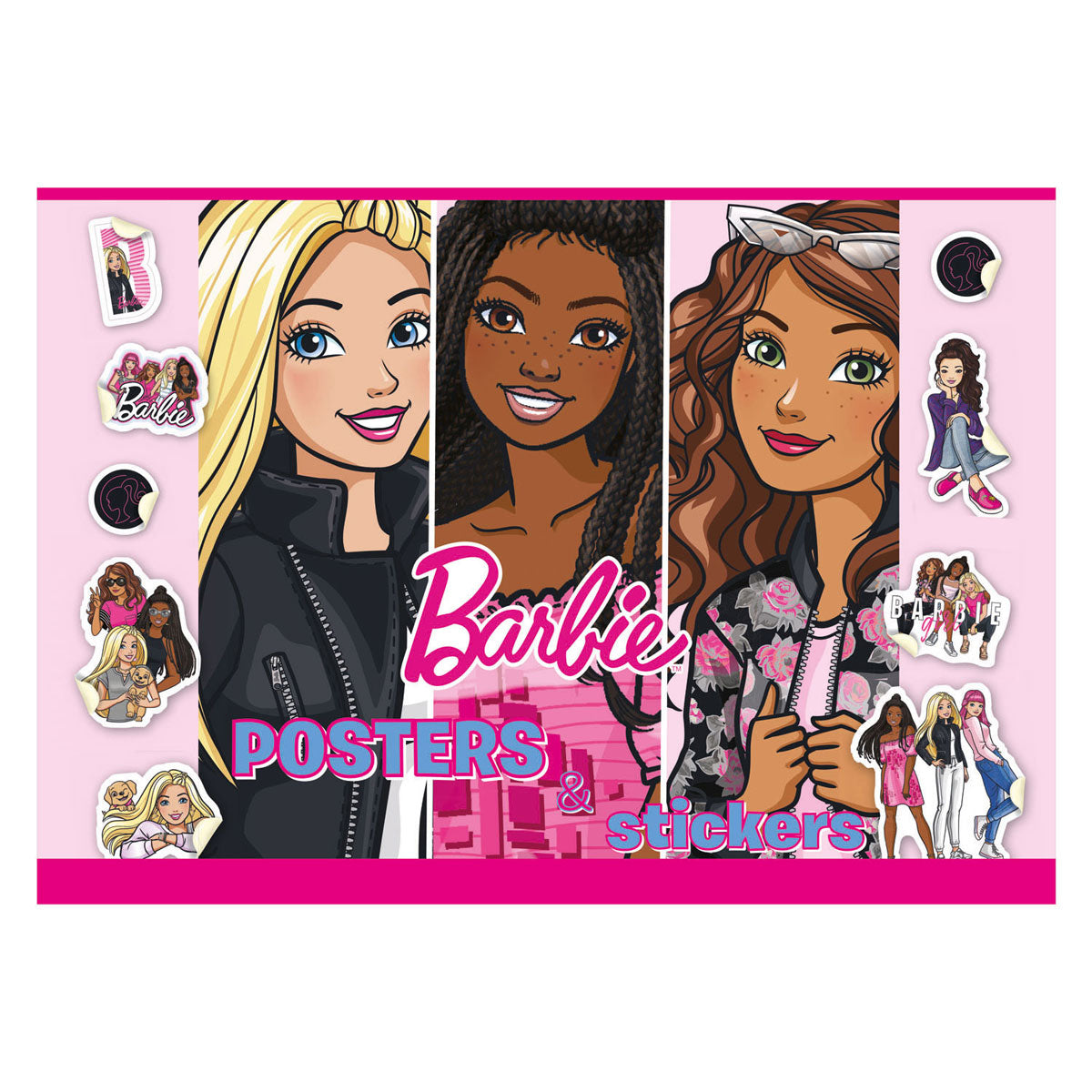 Boek Specials Nederland- Boek Specials NederlandBarbie posterboek om te kleuren met stickers