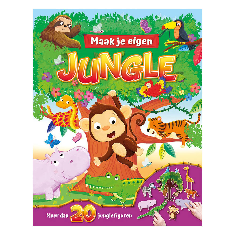Rebo Publishers - Rebo Publishers Maak je eigen - jungle