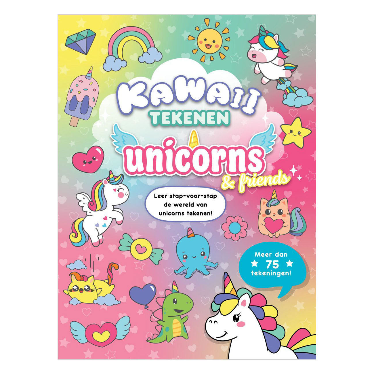 Rebo Publishers - Rebo Publishers Kawaii tekenen unicorns & friends