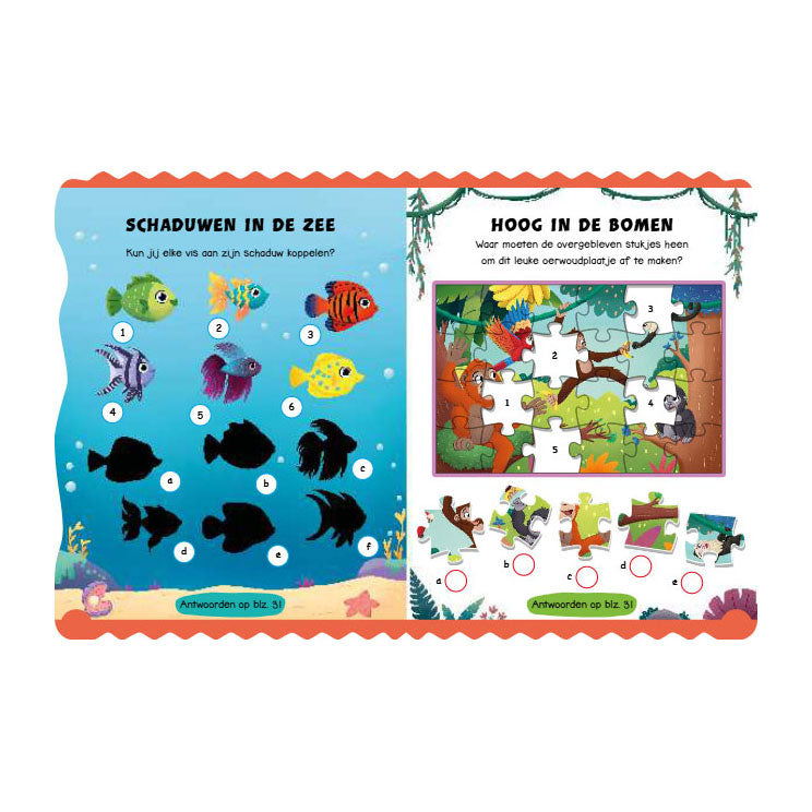 Rebo Publishers - Rebo Publishers Dieren – stickerplezier activiteitenboek