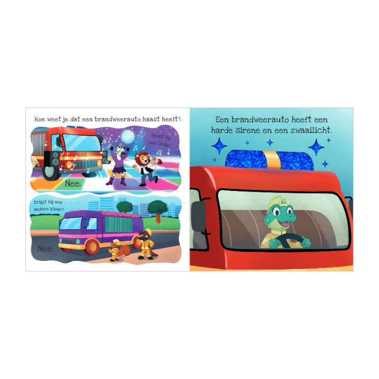 Rebo Publishers - Rebo Publishers Wat doet een brandweerauto? - wat doet ...? - voelboek