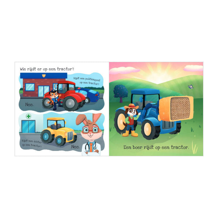 Rebo Publishers - Rebo Publishers Wat doet een tractor? - wat doet ...? - voelboek