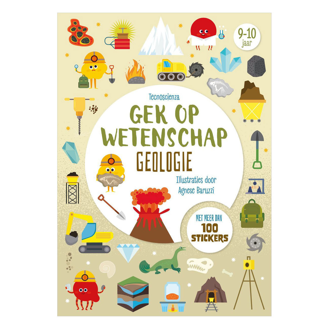 Rebo Publishers - Rebo Publishers Geologie - gek op wetenschap met 100+ stickers