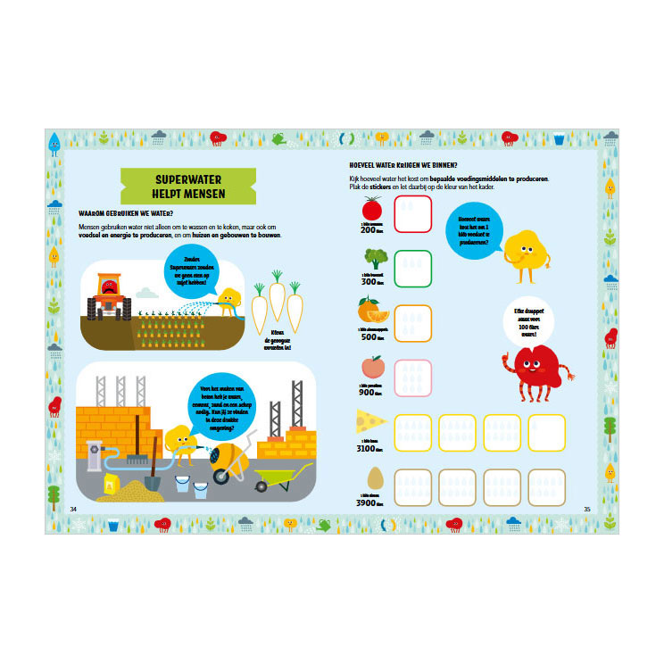 Rebo Publishers - Rebo Publishers Water - gek op wetenschap met 100+ stickers