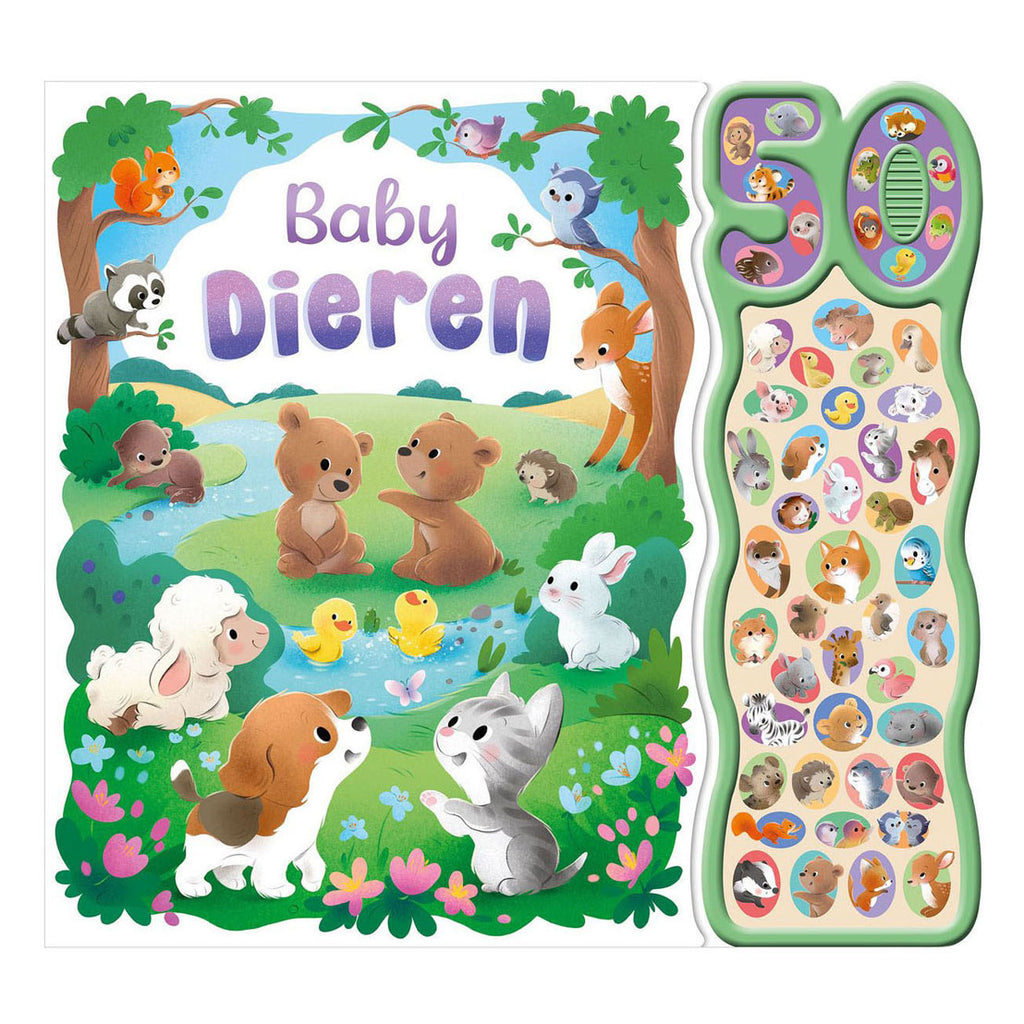 Rebo Publishers - Rebo Publishers Babydieren - 50 geluidenboek