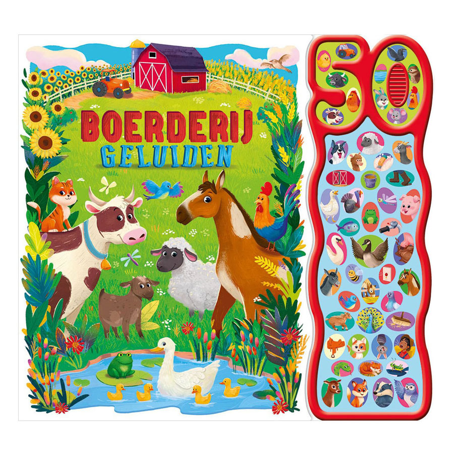 Rebo Publishers - Rebo Publishers Boerderijgeluiden - 50-geluiden